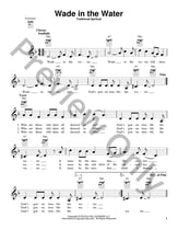 Wade In The Water Guitar and Fretted sheet music cover